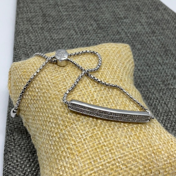 Rhythm and Muse Diamond Sterling Silver Bolo Bracelet - Picture 9 of 9
